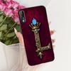 For ZTE Blade V10 Cover For ZTE Blade V10 2019 Case Silicone Luxury Crown A-Z Letters 2D Flat Pattern Soft Phone Casing