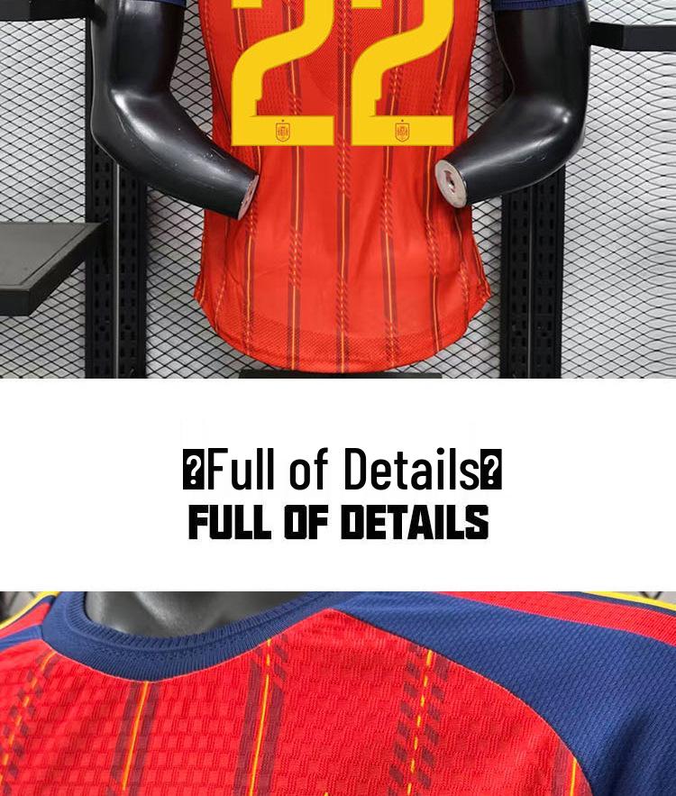 Spain 2026 Player Edition Home Jersey #19 Lamine Yamal Men's National Team Football Kit