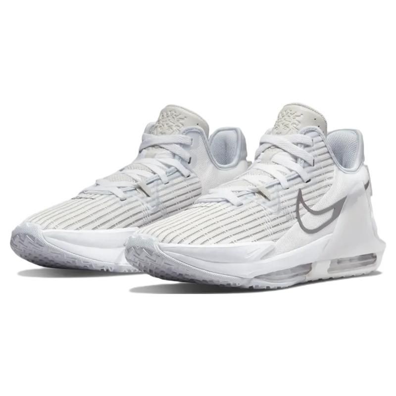Nike LeBron Witness 6 Summit White Metallic Pewter Men Sneakers Light-Bone Aura CZ4052-102