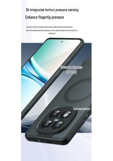 Magnetic Semi-Transparent Matte Protective Case for Redmi K90 Max, Xiaomi 17U, and POCO X8 Pro