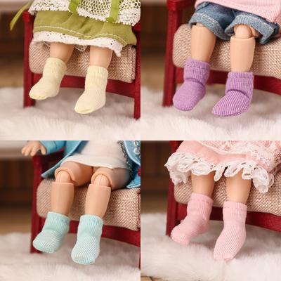 OB11 Mini Cute Colourful Socks Doll White Socks Ob Short Sock for 1/12bjd,obitsu11,mollys,ob11 Doll Shoes Accessories
