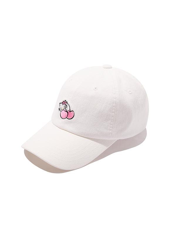 KIRSH X Charmy Kitty Graphic Ball Cap [White]