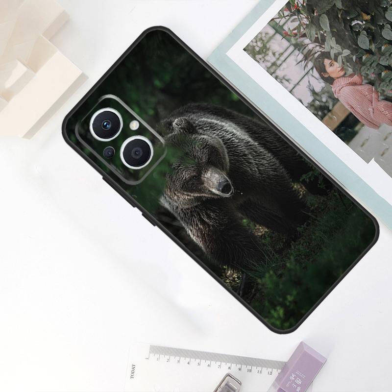 Grizzly Bear Case For OPPO Reno 8T 4Z 5Z 11F 10 Pro 4 5 6 8 7 Lite OPPO Find X6 X5 Pro X2 X3 Neo Cover