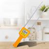 Digital Grains Meter Large Display Grains Humidity Meter Double Probes with Anti Slip Handle for Wheat Corn Bean Peanut