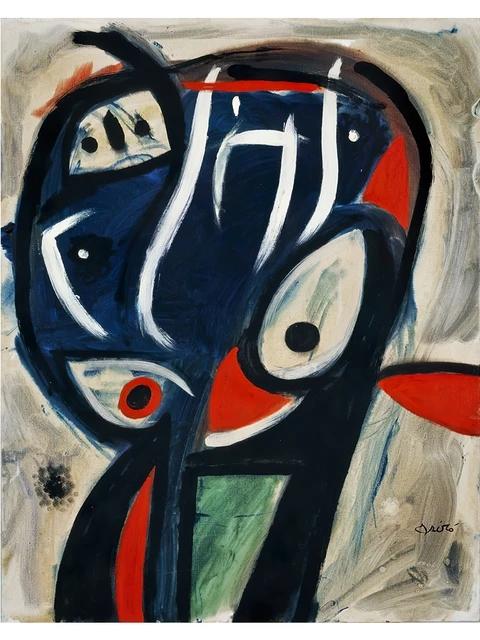 Famous Joan Miro Surrealism Artwork Posters Abstract Canvas Painting Retro Wall Art For Modern Living Room Home Decoration