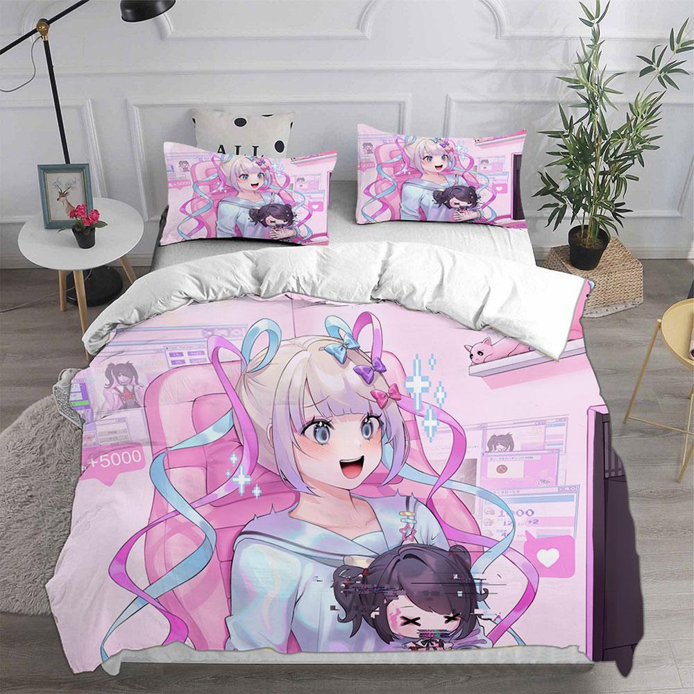 Needy Girl Overdose Bedding Sets Bed Cover Comforter Duvet Cover Pillow Case 2-3 Pieces Sets Teenagers Children'S Gifts