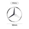 1Pcs 90mm ABS Star Logo Car Trunk Emblem Badge Accessories For Mercedes Benz C E S Class W204 W205 W212 W213 W211 W220 W222 W221 UK1