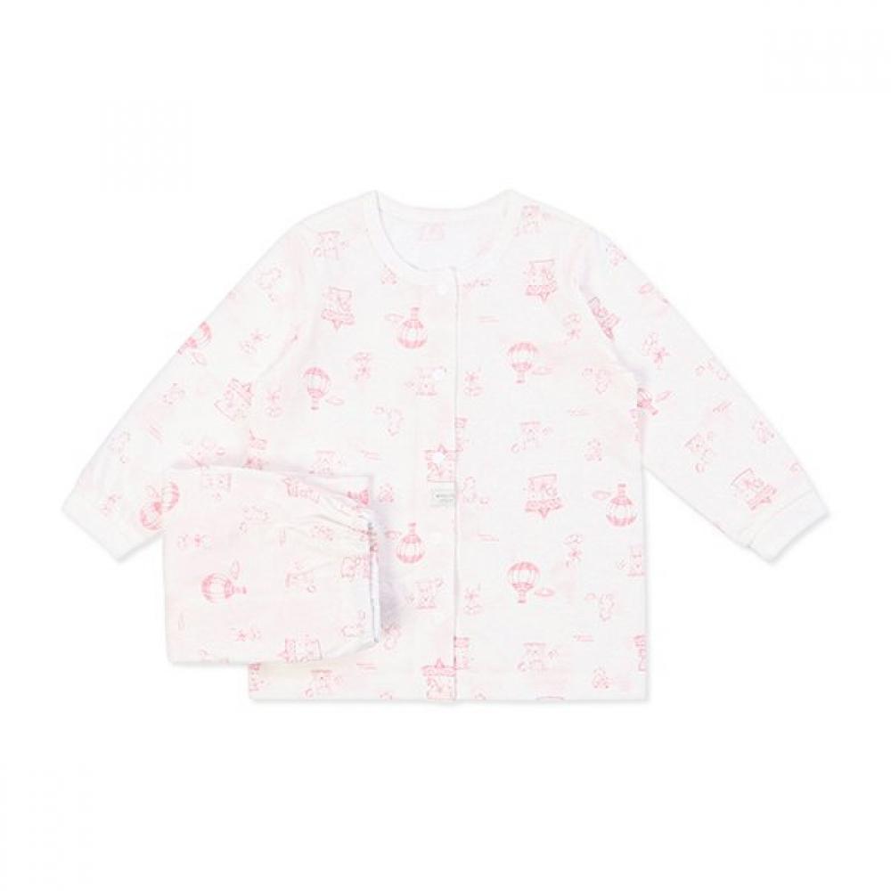 Organicmom Pinkland Supima Нижнее белье с длинным рукавом Mlsl9b01 80