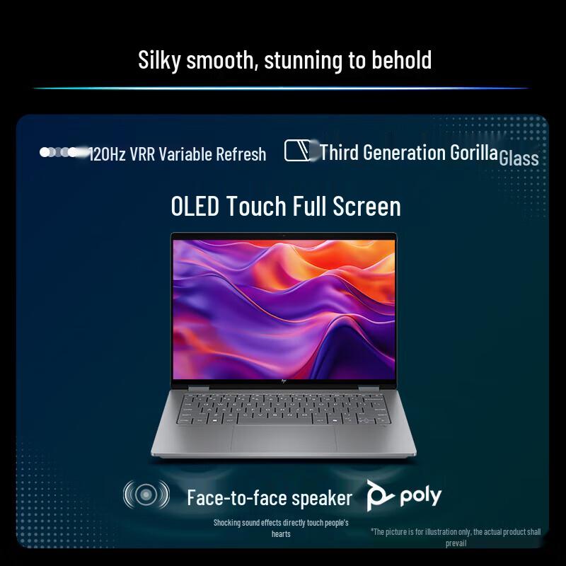 HP ENVY X360 14 Lightweight Convertible OLED Touchscreen Laptop (CN Version)