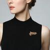 Music Score Brooch Pin for Women, Rhinestones Inlaid Lapel Pin, Brooch Versatile Accessory for Sweaters Collars Hats Bags Coats Scarves