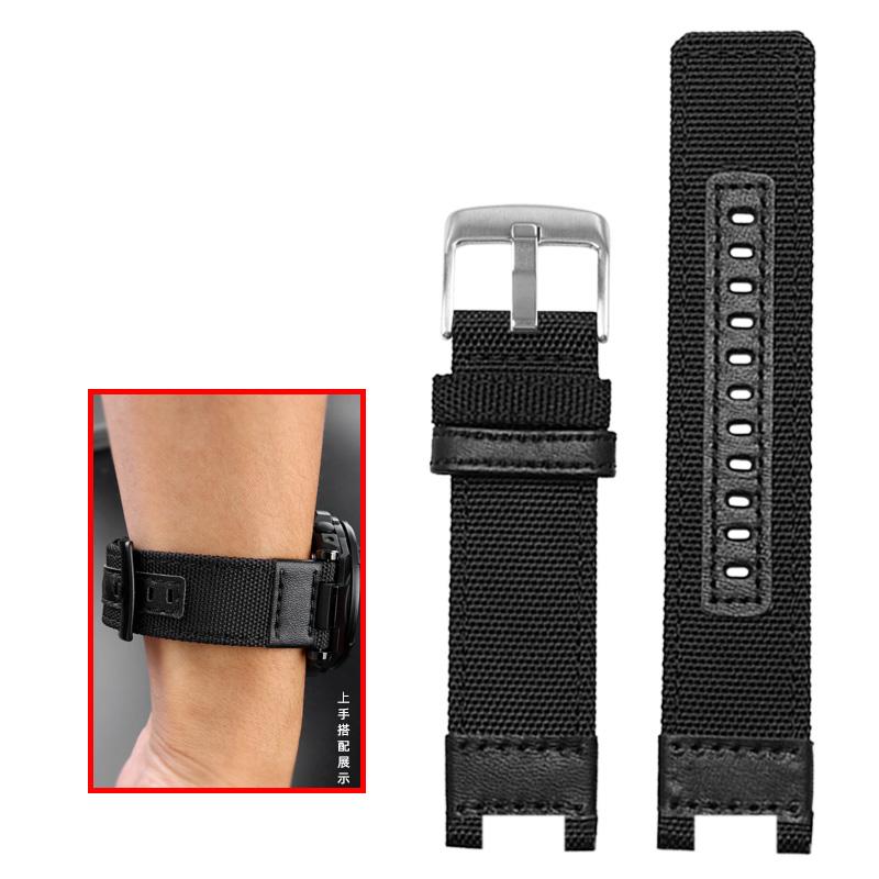 Klassisch Für Casio G-Shock Uhrenarmband GST-B100/S130/W300G/400G/W330/W120 Serie Canvas Uhrenarmband Für Herren Armband Armband