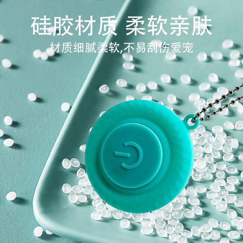 Dog walking anti-lost pet luminous pendant dog cat listing flashing warning pendant anti-lost luminous flashing
