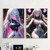 Mode Cartoon Anime Mädchen Sexy Kätzchen Verkleidung Göttin Poster Drucke Leinwandbild Wandkunst Bilder Wohnzimmer Heimdekoration