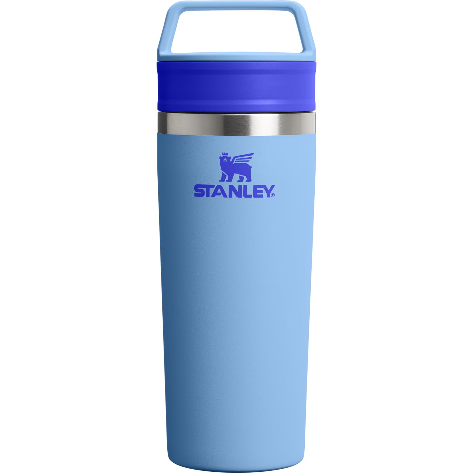 Stanley 1913 Cafe To Go Travel Vacuum Insulated Blue 16oz Mug, Sky, 0.47L