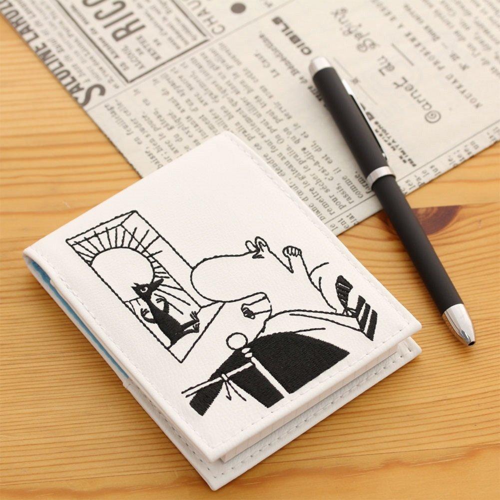 Gakken Staful Moomin Memo Pad with BM12086 Cover, White,