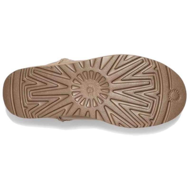 UGG CLASSIC MINI Pearlized Short Snow Boots Unisex Sand Dune Sneakers 1167313-DUNE