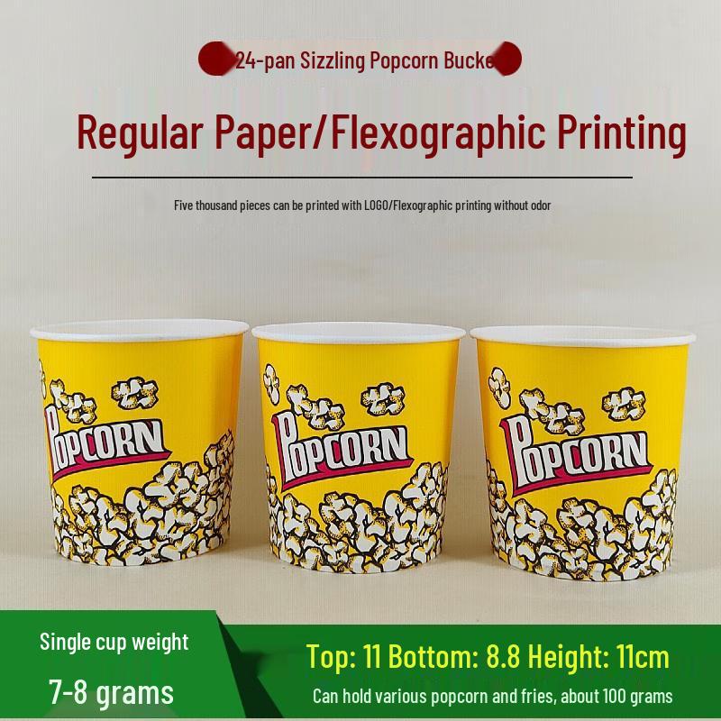 Commercial Disposable Popcorn Buckets & Cups