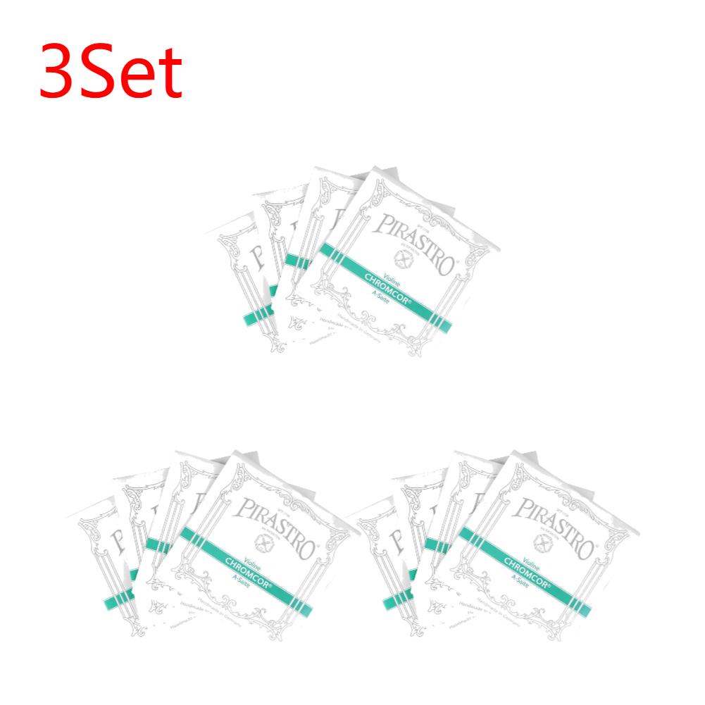 1-8Set D string Chrome Steel 4/4 Violin Strings 319020 E/A/D/G Medium Gauge Violino String Germany Strings Guitar Accessories