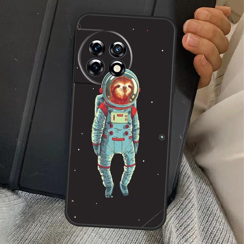 Funny Sloth Case For OnePlus 13R 12R 10R 13T 10T 8T 15 13 12 11 Nord CE 4 3 2 Lite N20 N30 Nord 5 Cover