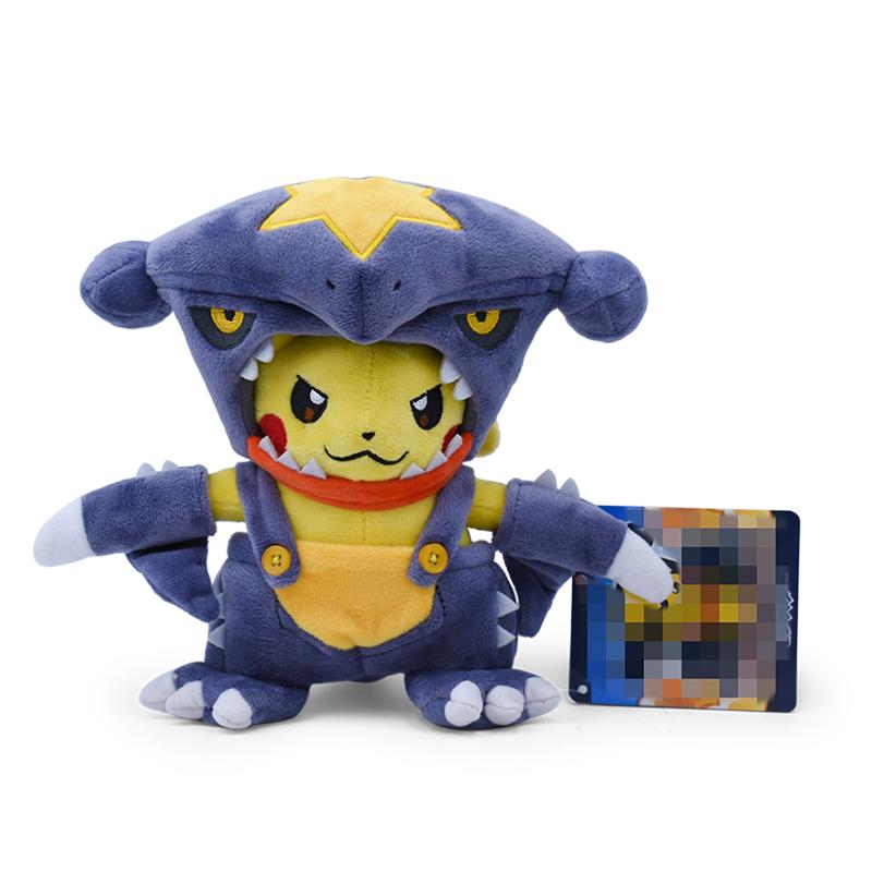 Cos Eevee Pikachu Cosplay Plush Toys Charizard Peluche Lucario Stuffed Animal Doll Plushies Cute Cartoon Gift Cartoon 20-25CM