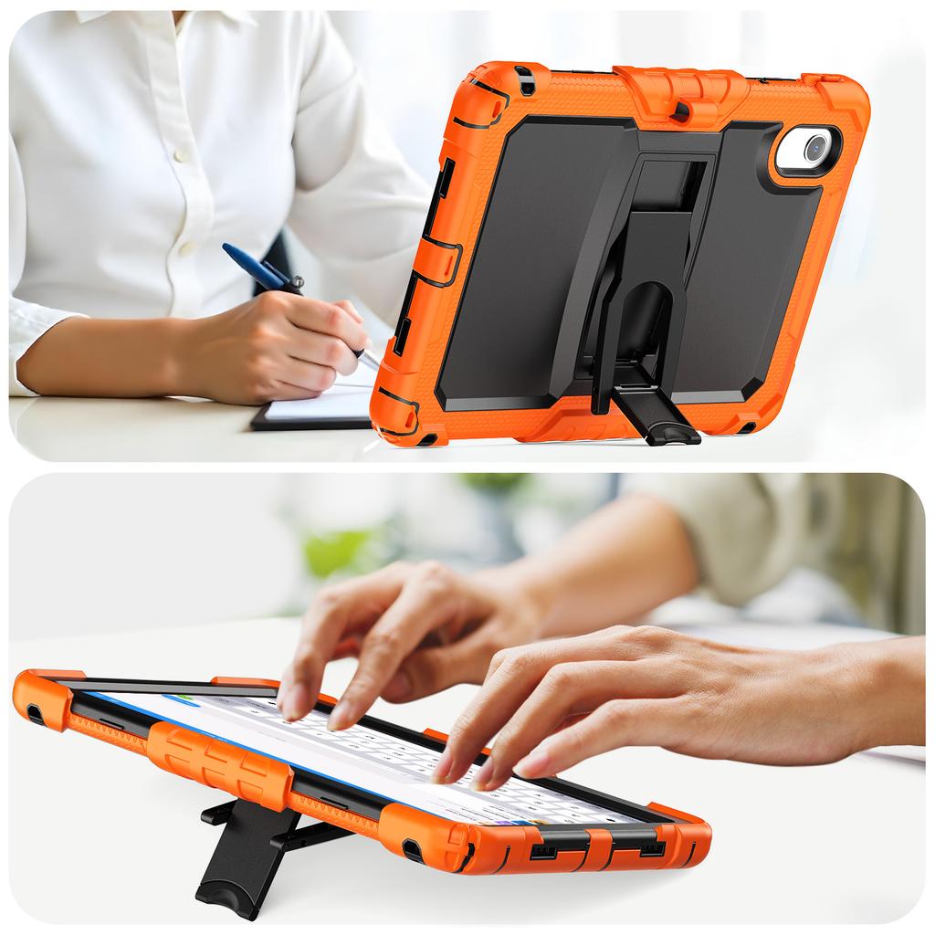 For Lenovo Xiaoxin Pad 11 2025/2024/Idea Tab/K11 Gen 2/M11/K11 LTE (2024) Case PC+Silicone Kickstand Tablet Cover with Strap