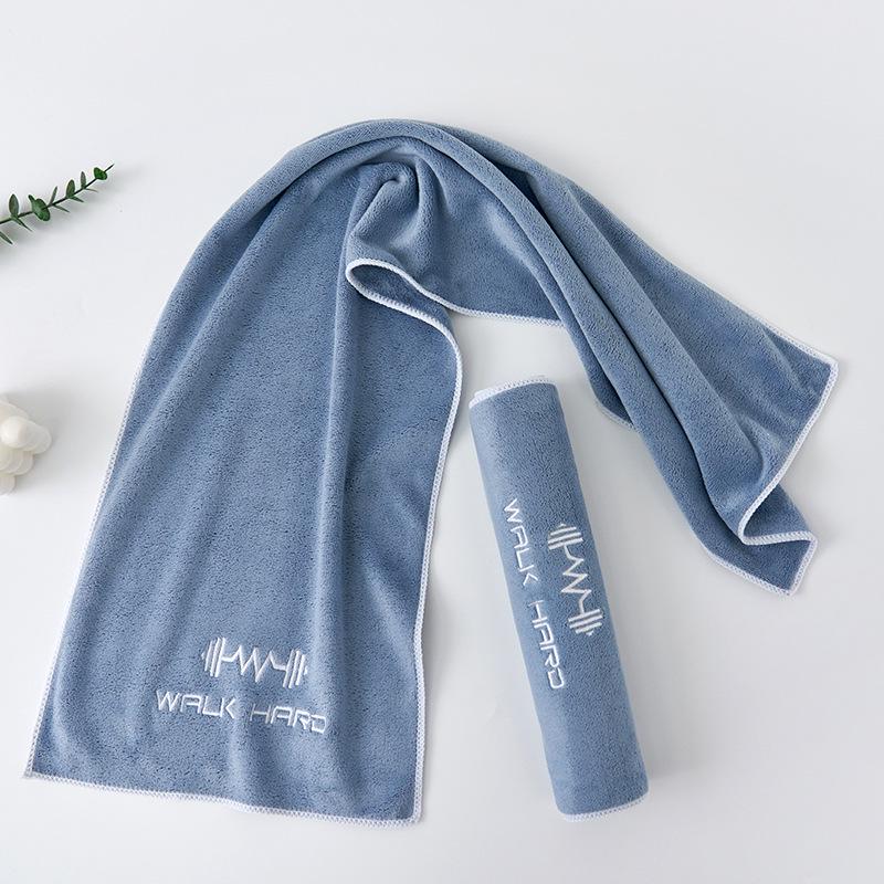 Portable Sweat-Absorbent Sports Towel for Running, Yoga, Fitness