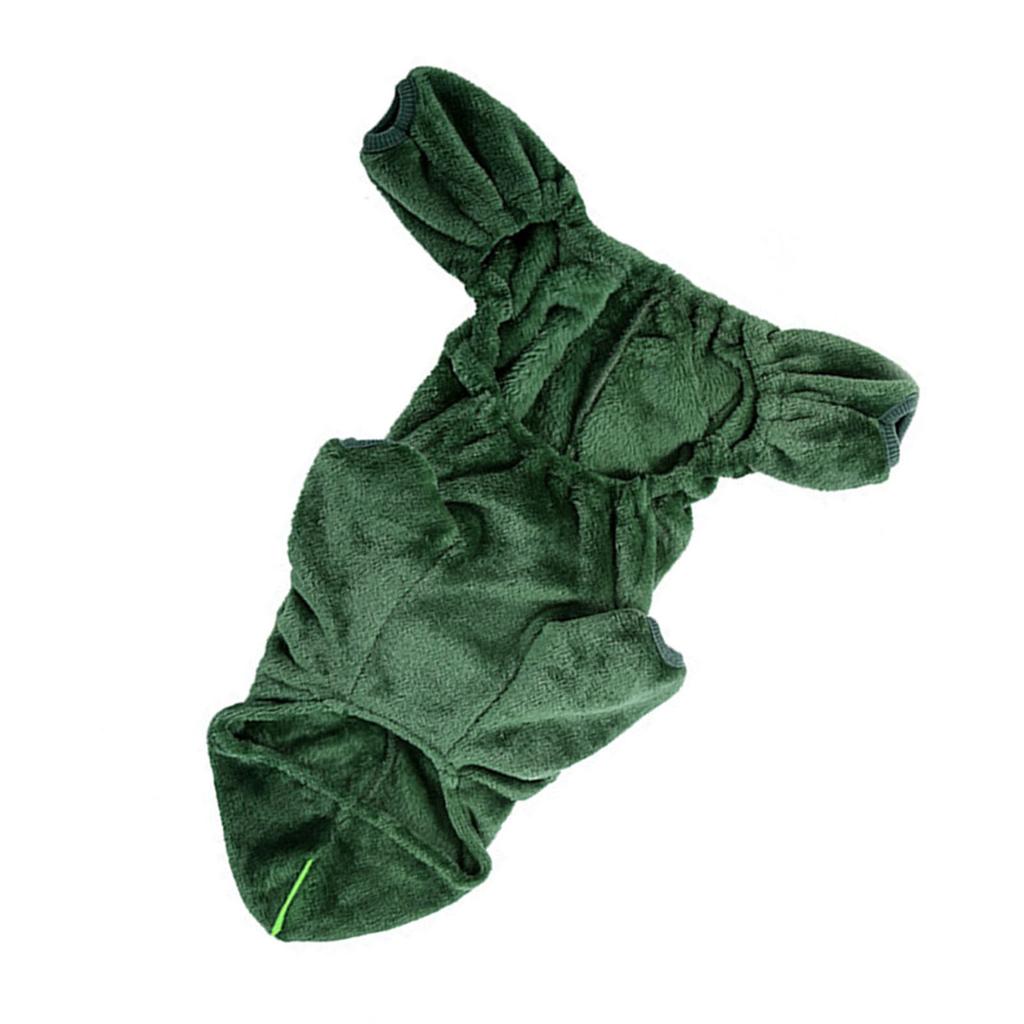 Dog Cartoon Costume Cute Dinosaur Shape Soft Coral Fleece Warm Dog Halloween Costume Winter Hoodie Clothes for Dogs Cats