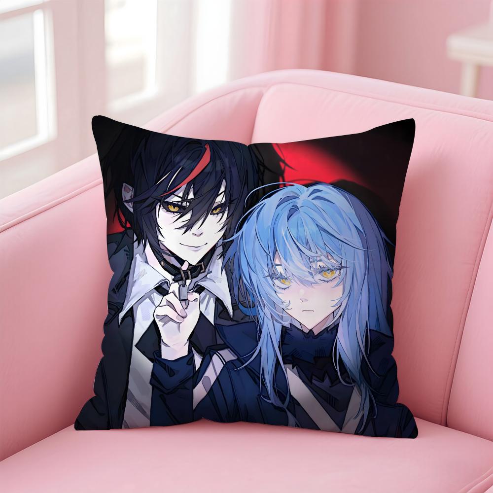 That Time I Got Reincarnated As a Slime Cushion Cover Comfortable Reversible Pillow Cover Ideal for Car Sofa Bedroom & Beyond