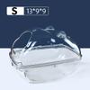 Hamster Toilet Cage Box Bathroom Transparent Hamster Sand Bath Mouse Room Guinea Pig Cage Hamster Accessories Small Animals