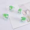 Glass Pigs Pendant Crystal Glass Animal Pigs Charm Cartoon Pig Hanging Charms for DIY Jewelry Keychain Chokers Making