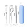 ZISIZ Portable Stainless Steel Cutlery Set