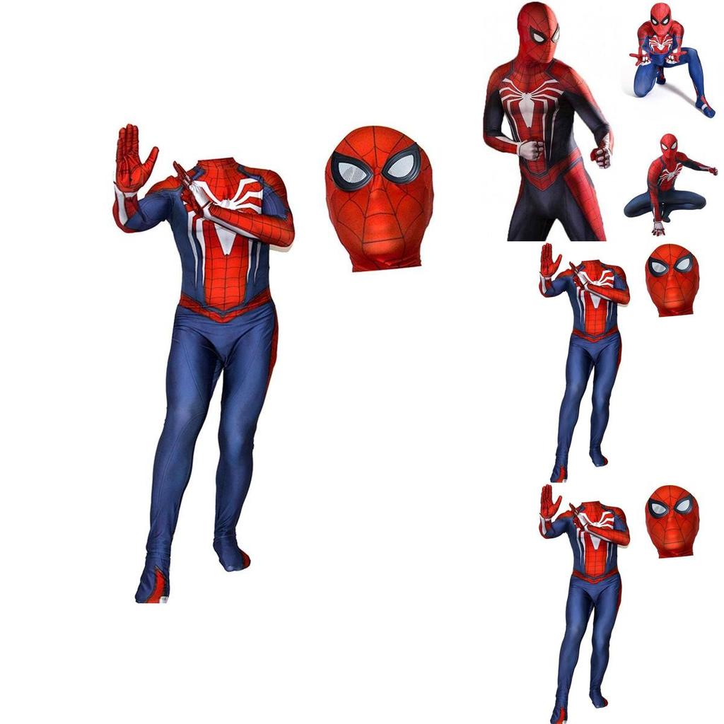 Κοστούμι Cosplay Ps4 Insomniac Spider-man 3D Εκτύπωση Ενήλικων Παιδιών Spidey Zentai Κοστούμι Με Εξαιρετική Κατασκευή Και Αναπνεύσιμο Υλικό Lycra