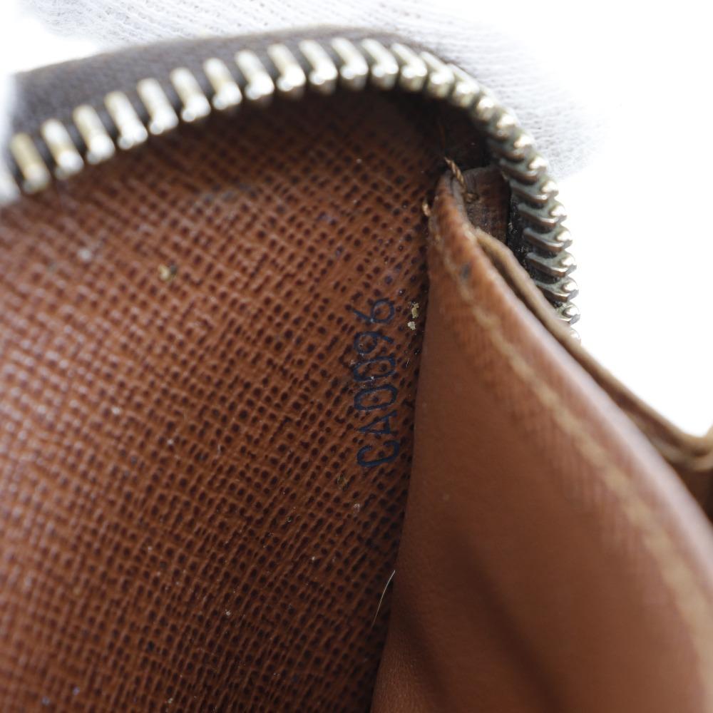 Louis Vuitton Zippy Geldbörse M42616 Braun Monogram Canvas Unisex Gebraucht