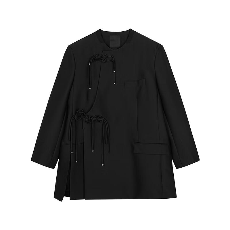 JNBY 2025 Spring Loose Round Neck Blazer