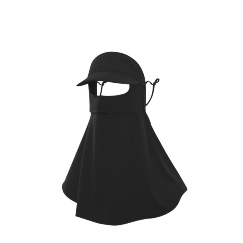 Sunscreen Face Scarf Ice Silk Mask Summer Mask With Hat Breathable Face Cover Golf