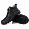 38-48 Herren Handgefertigte Echtleder Stiefel Bequeme Stiefeletten für Herren Freizeitschuhe Outdoor Workwear Schuhe