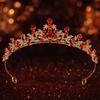 High-end Bridal Tiara Rhinestone Wedding Crown Girl Accessories Quenn Crown  Birthday Party