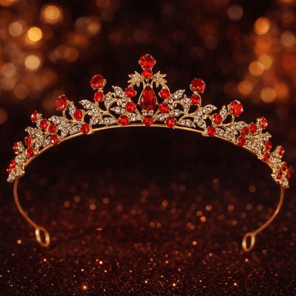 Rhinestone Crystal Crown High-end Princess Tiaras Gift Crown Bridal Tiara  Wedding Ceremony