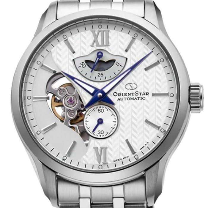 [Orient] Orient Star Watch Overseas Model Layered Skeleton White Power Reserve Automatic (with Hand-Winding) Made in Japan RE-AV0B01S00B