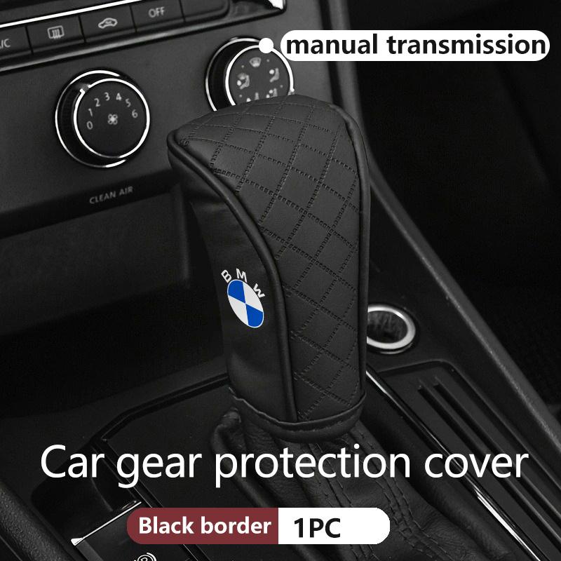 Car Manual Gear Shift Knob Leather Cover Scratch-Resistant Sleeve For BMW M Performance E36 E46 E60 E90 E91 E92 E93 F30 F20 EPYFH1