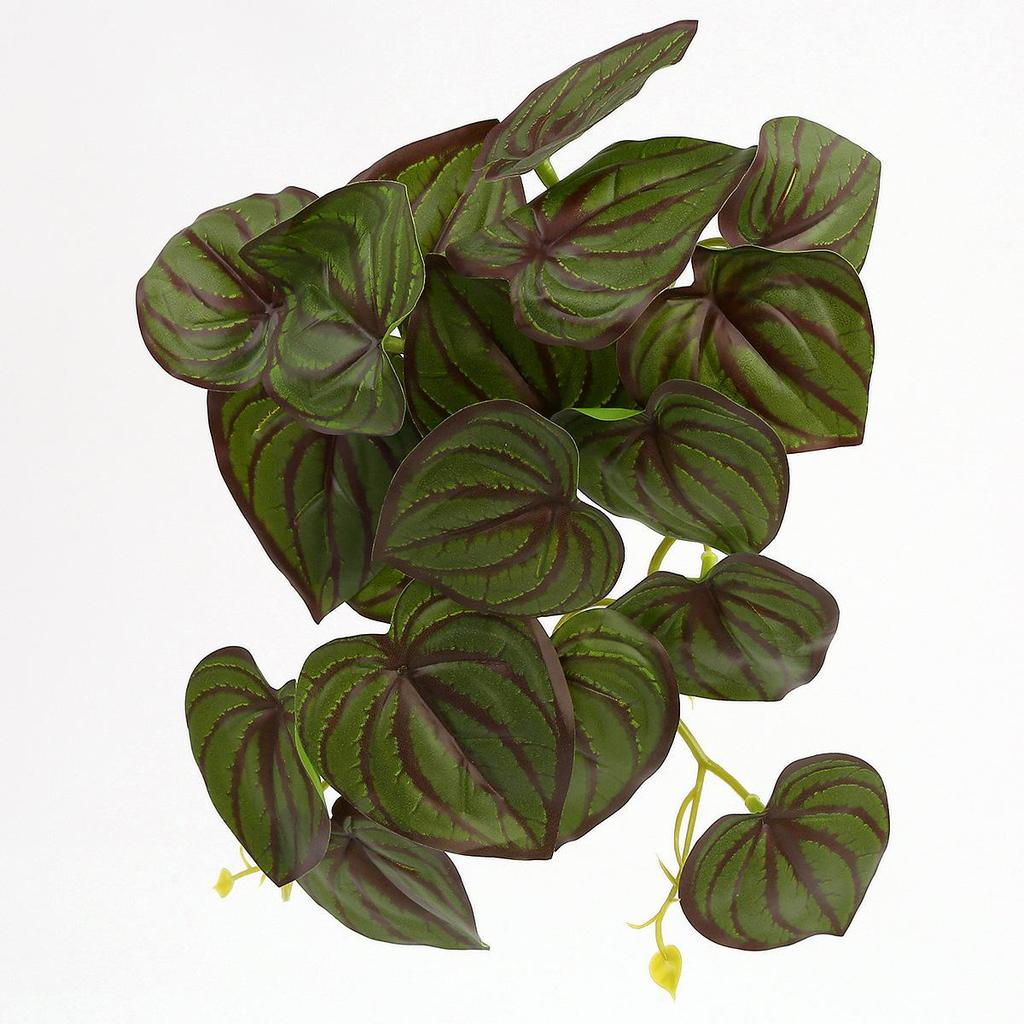 Mini Green Leaves Wall Hanging: Potted Pothos Monstera Planter for Decorative Flower Arrangements and Landscaping
