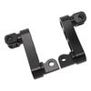 Motorcycle Foot Peg Highway Bracket 360 degrees  Adjustable Rugged Foot Peg Extension Bracket for Touring
