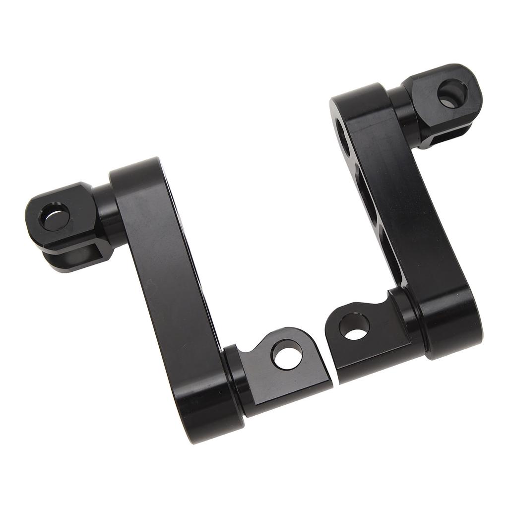 Motorcycle Foot Peg Highway Bracket 360 degrees Adjustable Rugged Foot Peg Extension Bracket for Touring
