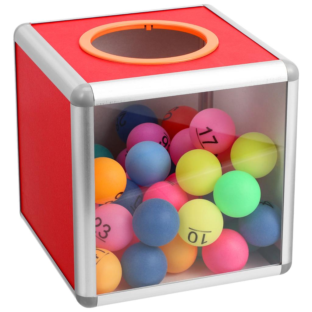 Lottery Box Raffle Boxes 20x20x20cm Detachable Square Opening Lottery Box For Event Celebration Company Annual Meeting
