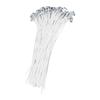 100PCS Candle Wick 20cm/7.9in Cotton Core White Plant Wax with Base for Candles DIY Making