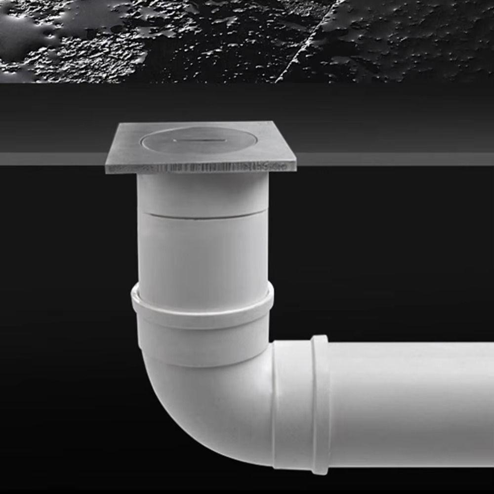 Stainless Steel Square Shower Drain Removable Bathroom Drainage Bathroom Shower Accessories