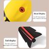 1pc Torpedo Throwing Ball PU Foam Flying Ball With Whistle With Tail Soft Rocket Ball Outdoors Throwing Toys