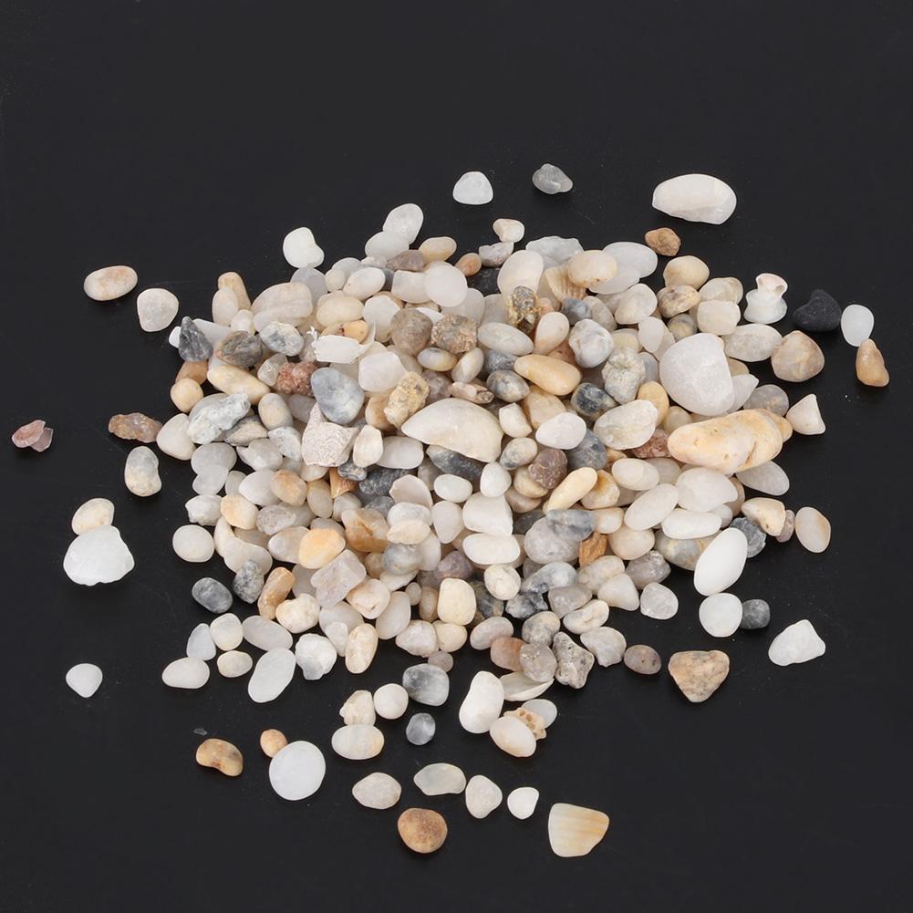Natural Sand Stone Gravel Landscaping Decoration for Fish Tank Aquarium Flowerpot Fresh Water Seawater DIY Accessories