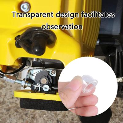 10Pcs Primer Bulb Replacement Prime Bulb Carburetor Primer Bulb for Trimmer Hedge Cutter Gas Blower Brush Maintenance
