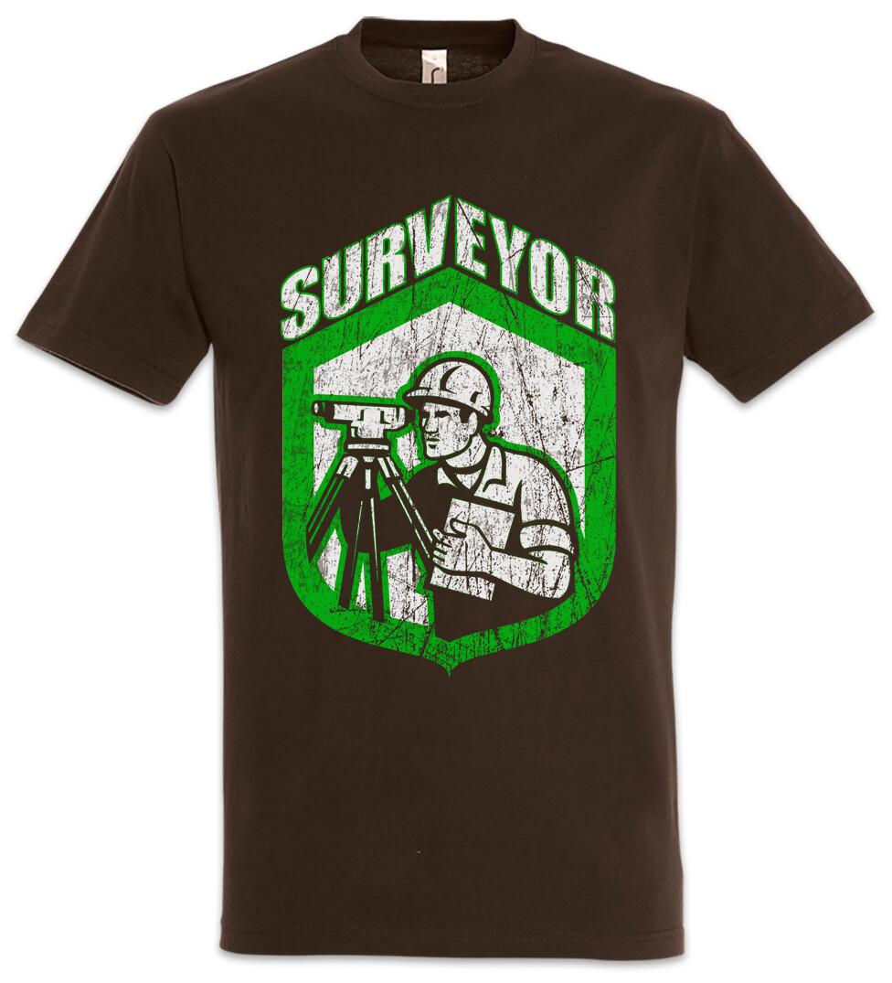 Surveyor III T-Shirt Mens Womens Tees Top Engineer Construction Supervisor Site Manager 3XL